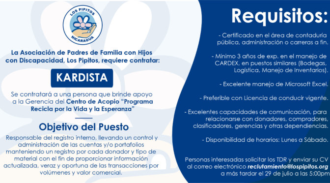 VACANTE: KARDISTA
