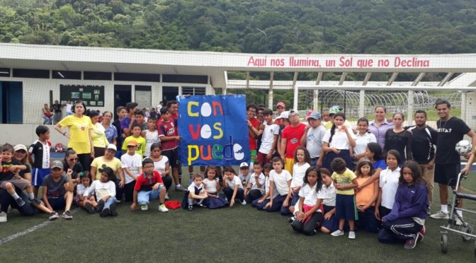Encuentro deportivo inclusivo
