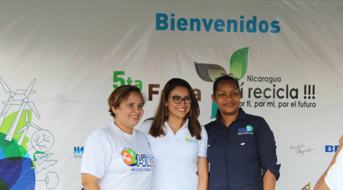 Presentes en la 5ta Edición de la Feria Nicaragua Sí Recicla!