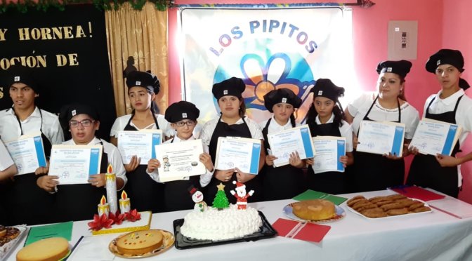 Promoción del curso de Repostería – Jinotega