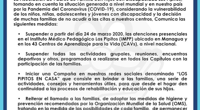 Comunicado Oficial