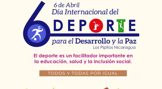 6 de Abril, Día Internacional del Deporte para el Desarrollo y la Paz