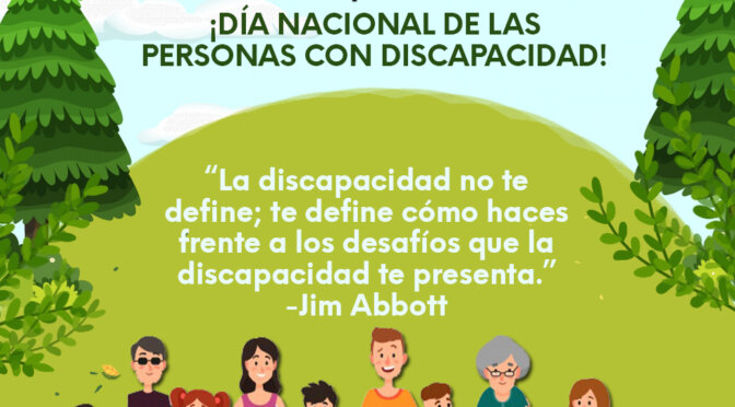 25 de Agosto: Día Nacional de las personas con discapacidad.