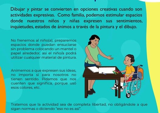 El arte como una manifestación de expresión e identidad que promueve el desarrollo de nuestros niños, niñas, adolescentes y jóvenes.