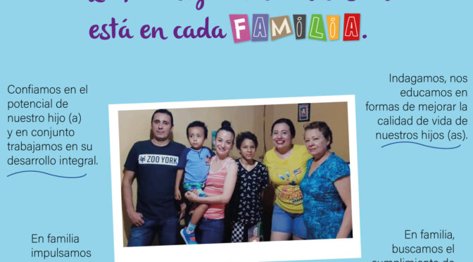 ¡La fortaleza de la inclusión está en cada FAMILIA!