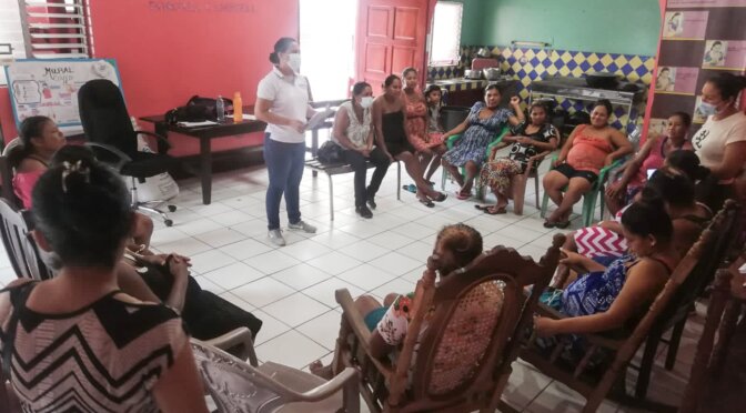 Equipo Itinerante de Los Pipitos visita Bilwi para realizar diagnóstico de necesidades de capacitación en cuidados para el desarrollo infantil de niñez con discapacidad.